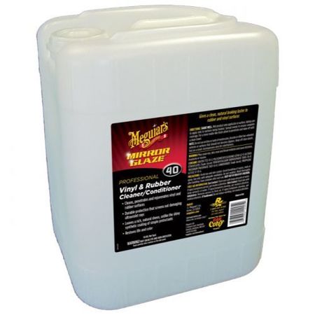 MEGUIARS VINYL & RUBBER CLEANER/CONDITIONER 5GAL MGM4005
